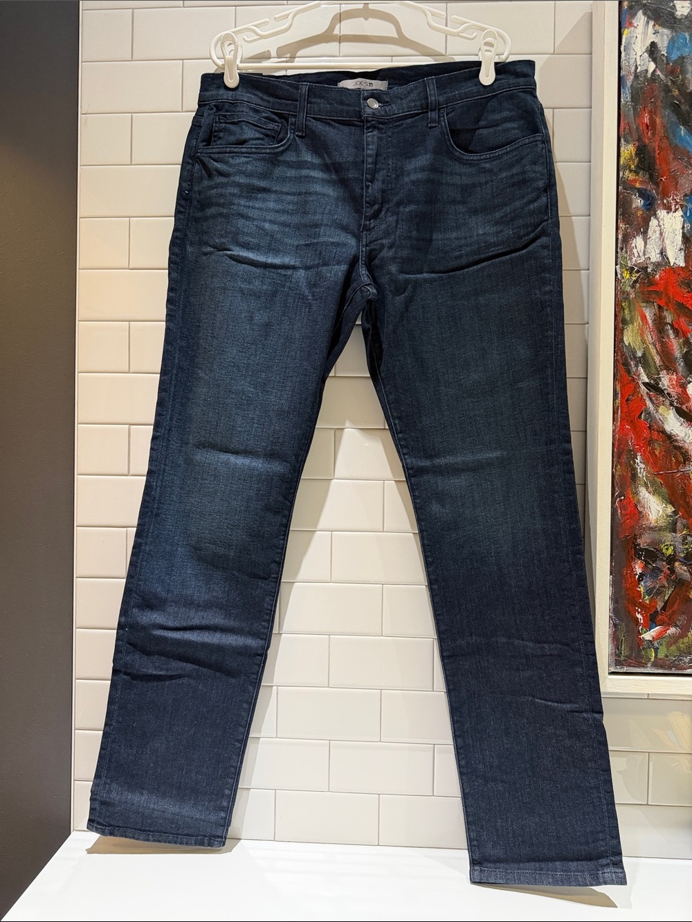 NWT 36x32 Joe's Jeans The Slim Fit Norton Dark Indigo Wash